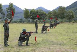 Quân khu: Kiểm tra kết thúc huấn luyện chiến sĩ mới năm 2020